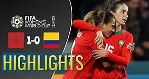 Maroc vs Colombie (1-0) | Résumé | Anissa Lahmari But | Coupe du monde féminine 2023