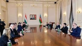 President Ilham Aliyev Meets With Prime Minister Of Hungary