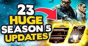 WARZONE SEASON 5: All 23 MAJOR Updates & Changes! NEW WEAPONS, MAP LOCATIONS & MORE (Modern Warfare)