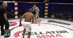 Bellator 190: Rafael Carvalho vs. Alessio Sakara - KO Moment!