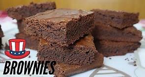BROWNIES (al cioccolato ) - ricetta originale americana - ricetta facile e veloce