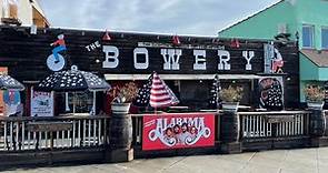 Inside THE BOWERY, Myrtle Beach, SC feat. live clips of THE BOUNTY HUNTERS, (Country Music Dive Bar)