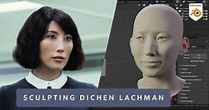 Dichen Lachman: Likeness Sculpt in Blender