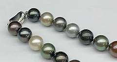 D Pearls - 大溪地珍珠頸鏈 12.0～15.0mm，正圓，微瑕，強光。 P18 💠 $17580...