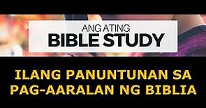 Salita ng Diyos | Ang Ating Bible Study (Tagalog Bible Lesson)