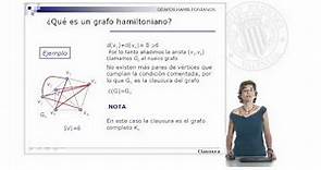 ¿Qué es un grafo hamiltoniano? | 37/42 | UPV