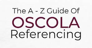 What is OSCOLA Referencing Style? A Simple Referencing Guide