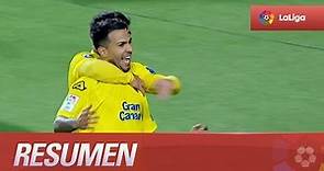 Resumen de UD Las Palmas (4-0) Getafe CF