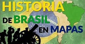 Historia completa de Brasil | año a año | Historias y Mapas