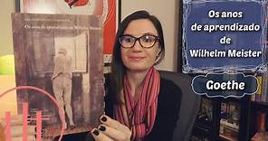 Os anos de aprendizado de Wilhelm Meister (Goethe) 🇩🇪 | Tatiana Feltrin