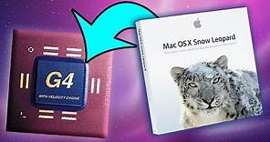 Installing Mac OS X Snow Leopard on a PowerPC Mac! - The Developer Beta