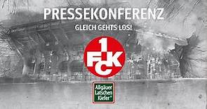 Pressekonferenz zur Vorstellung des neuen FCK-Cheftrainers Dirk Schuster