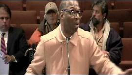 Birmingham Pastor's explosive speech about gay marriageduring city council meeting