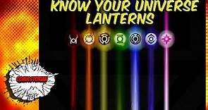 All Lantern Corp Explained! - Know Your Universe! | Comicstorian