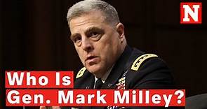 Who Is Gen. Mark A. Milley, The Nation’s Highest-Ranking Military Officer?