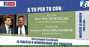 A tu per tu con Mister Walter Novellino