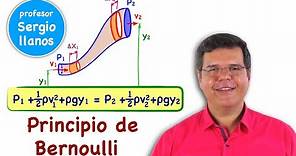 Ecuación de Bernoulli - Demostración, Principio y Aplicaciones