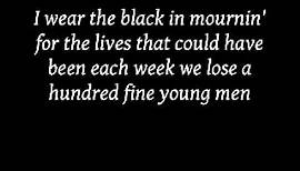 Johnny Cash - Man in black with lyrics