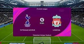 PARTIDO COMPLETO | Tottenham Hotspur - Liverpool | Premier League 23/24 | Simulacion