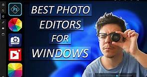 5 Best FREE Photo Editing Software for Windows 10/11 in 2024