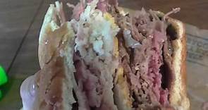 Food Reviews Arbys Meat Mountain Sandwich. Arbys Biggest Sandwich Alpena Michigan 2017