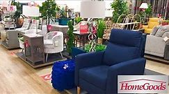 HOMEGOODS (5 DIFFERENT STORES) FURNITURE SOFAS CHAIRS DECOR SHOP WITH ME SHOPPING STORE WALK THROUGH