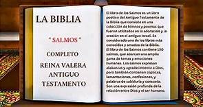 ORIGINAL: LA BIBLIA EL LIBRO DE LOS " SALMOS " COMPLETO REINA VALERA ANTIGUO TESTAMENTO