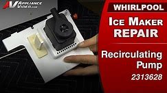 Ice maker -Recirculating Pump issues - Diagnostic & Repair - Commercial & Household Refrigerator