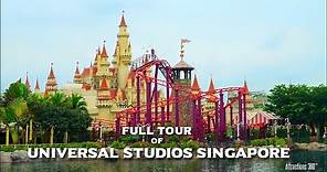 [HD] Universal Studios Singapore Tour - Universal Studios Theme Park