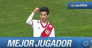 Alberto Bueno es el mejor jugador de la jornada por su actuación en el Rayo Vallecano - Levante UD