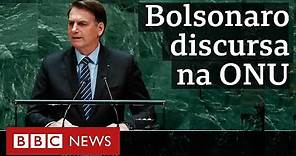 Confira discurso de Bolsonaro na Assembleia-Geral da ONU
