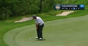 Why Did Mark Calcavecchia Use His Wedge on the Green?! | 2016 Senior PGA Championship