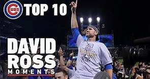 Top 10 David Ross Moments as a Cub | Game 7 Home Run, Becoming Manager & More