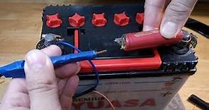 教你用汽車電池製作點焊機 How To Make a Spot Welder with a Car battery