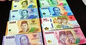 INDONESIAN Money / Indonesia Currency Bank note / Review Mata Uang Indonesia Rupiah IDR