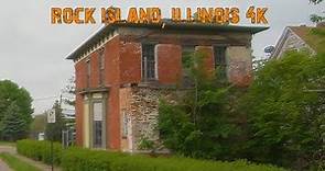 A City That's On A Rocky Path: Rock Island, Illinois 4K.