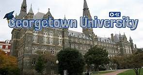 Historic Virtual Georgetown University Tour (4K with 3D Audio)