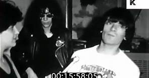 1977 Ramones Interview, Why Do You Play So Loud? | Premium Footage