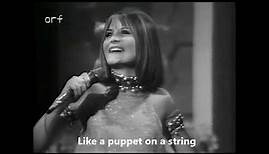 Sandie Shaw - Puppet on a string (live & lyrics)