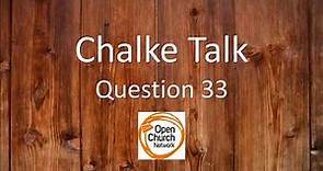 Chalke Talk 33 - Traditional view of the cross "cheapens God's forgiveness"