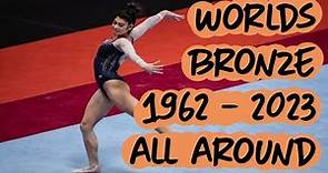 All Bronze Medalists - Gymnastics World Championships: 1962 - 2023