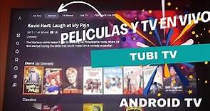 Tubi TV en android tv! Más series, películas y deportes, incluyendo español!