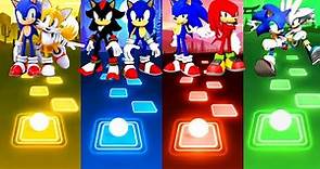 Sonic Tails vs Sonic Shadow vs Sonic Knuckles vs Sonic Silver Sonic ...