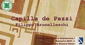Capilla de Pazzi - Filippo Brunelleschi - Análisis