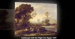 Famous Paintings of Claude Lorrain, A French Painter, Draughtsman and Engraver