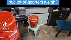 That was heavier than I thought!! #quarters #washer #dryer #realestateinvesting #realestate #multifamily #vending | Investfourmore Real Estate