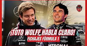 Toto Wolff Revela a su piloto Ideal : ¿Checo Pérez a Mercedes? | noticia y Análisis Completo