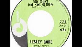 Why Doesn't Love Make Me Happy (Bob Crewe - Hutch Davie) - Lesley Gore (December 1969)