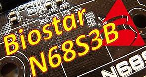 Tarjeta Madre Biostar N68S3B | BIOS Características Especificaciones