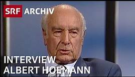 Albert Hofmann im Interview (1993) | Wirkung von LSD | SRF Archiv